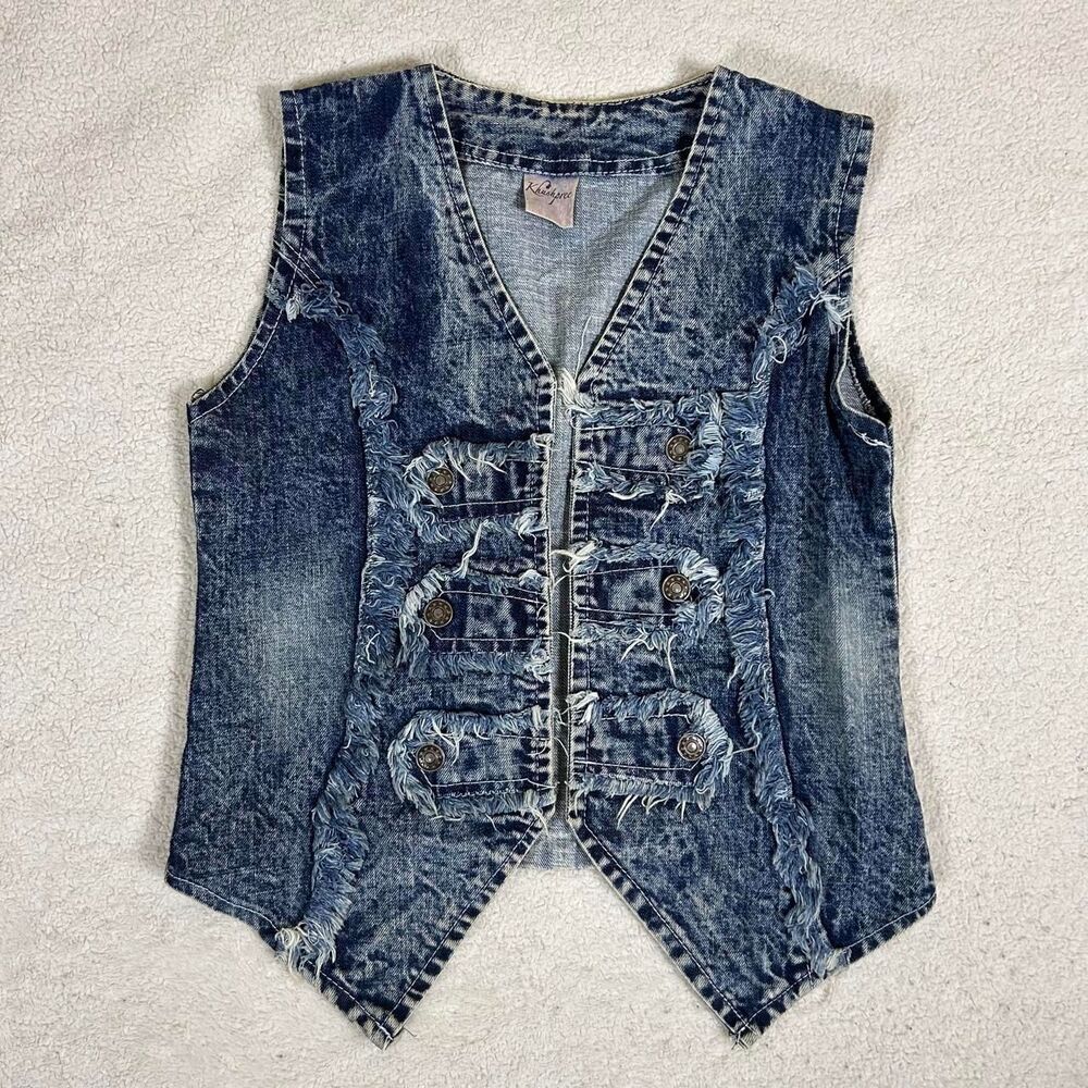 Kushpree Acid Wash Vest